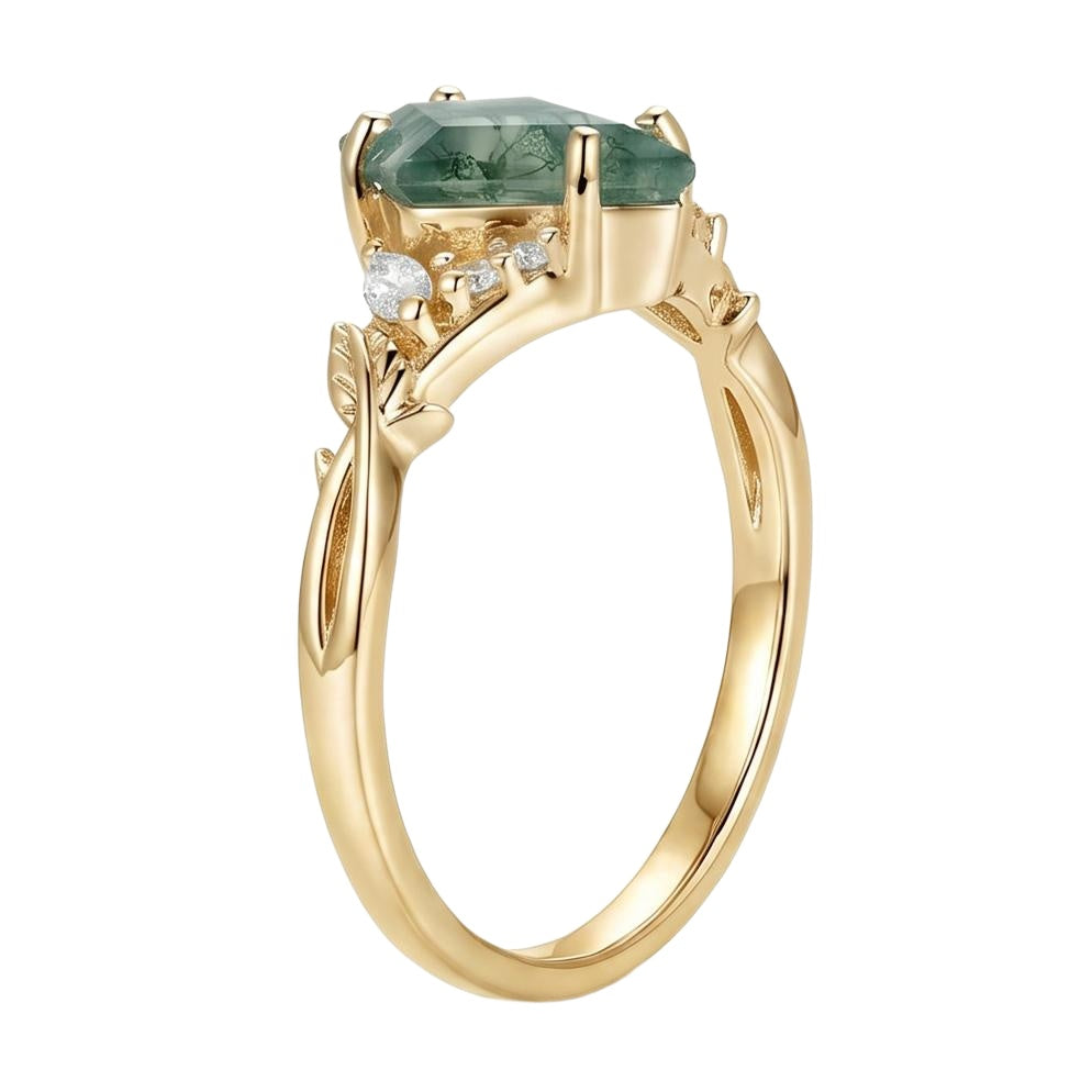18K Yellow Gold Plated, 10K Solid Yellow Gold