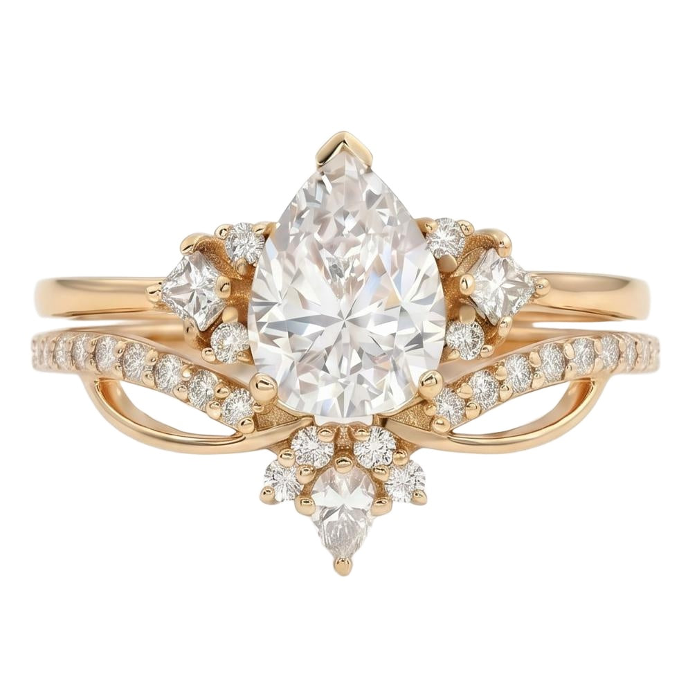 18K Yellow Gold Plated, 10K Solid Yellow Gold