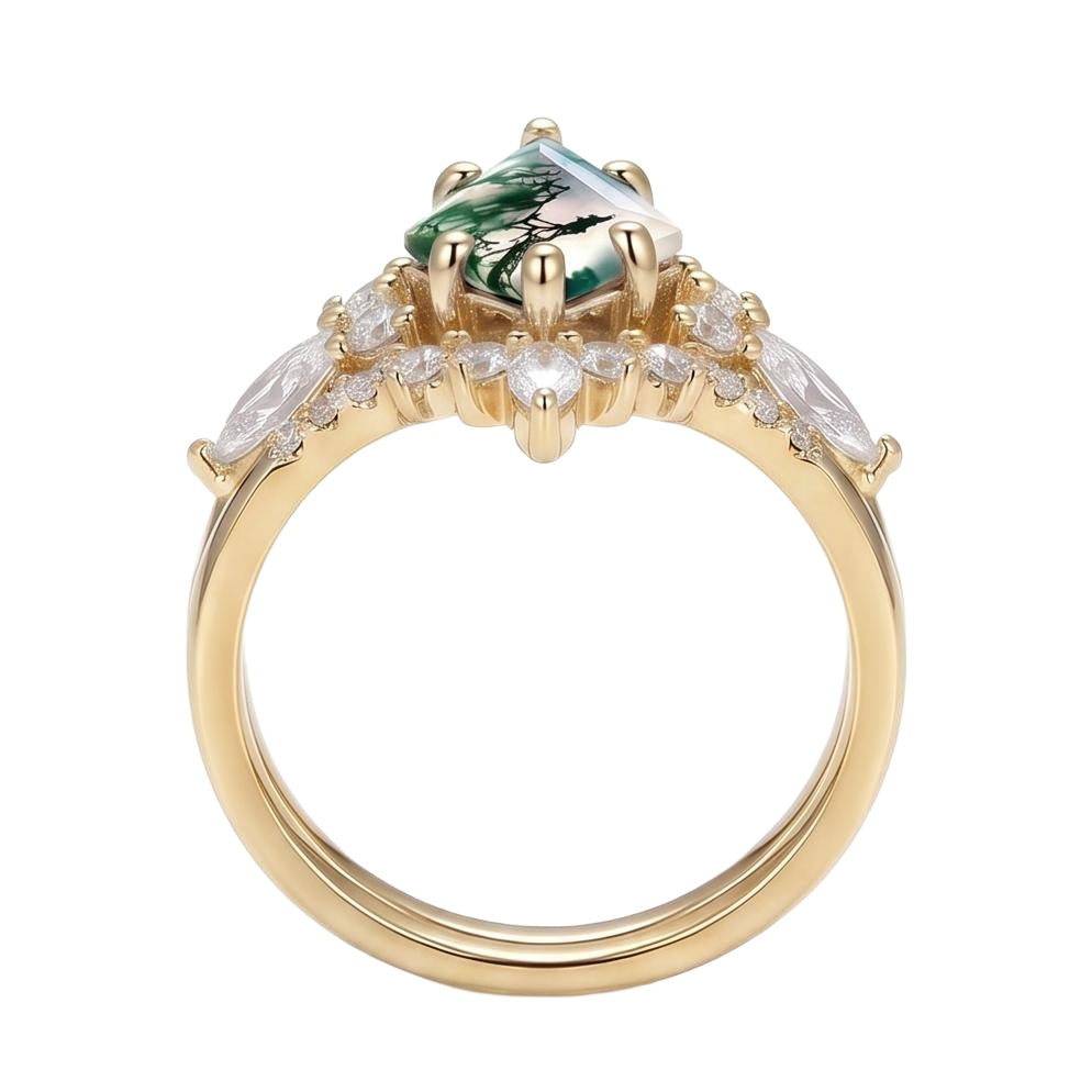 18K Yellow Gold Plated, 10K Solid Yellow Gold