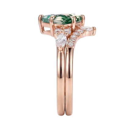 18K Rose Gold Plated, 10K Solid Rose Gold