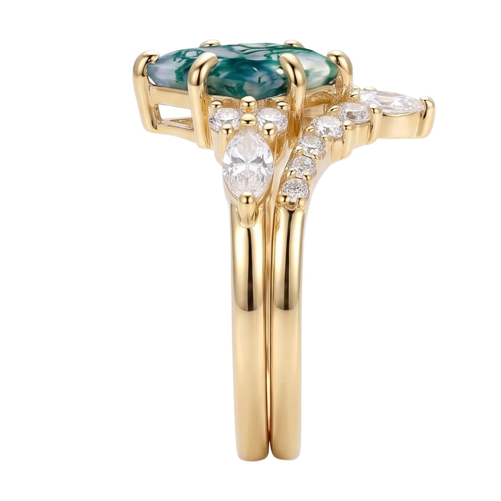 18K Yellow Gold Plated, 10K Solid Yellow Gold
