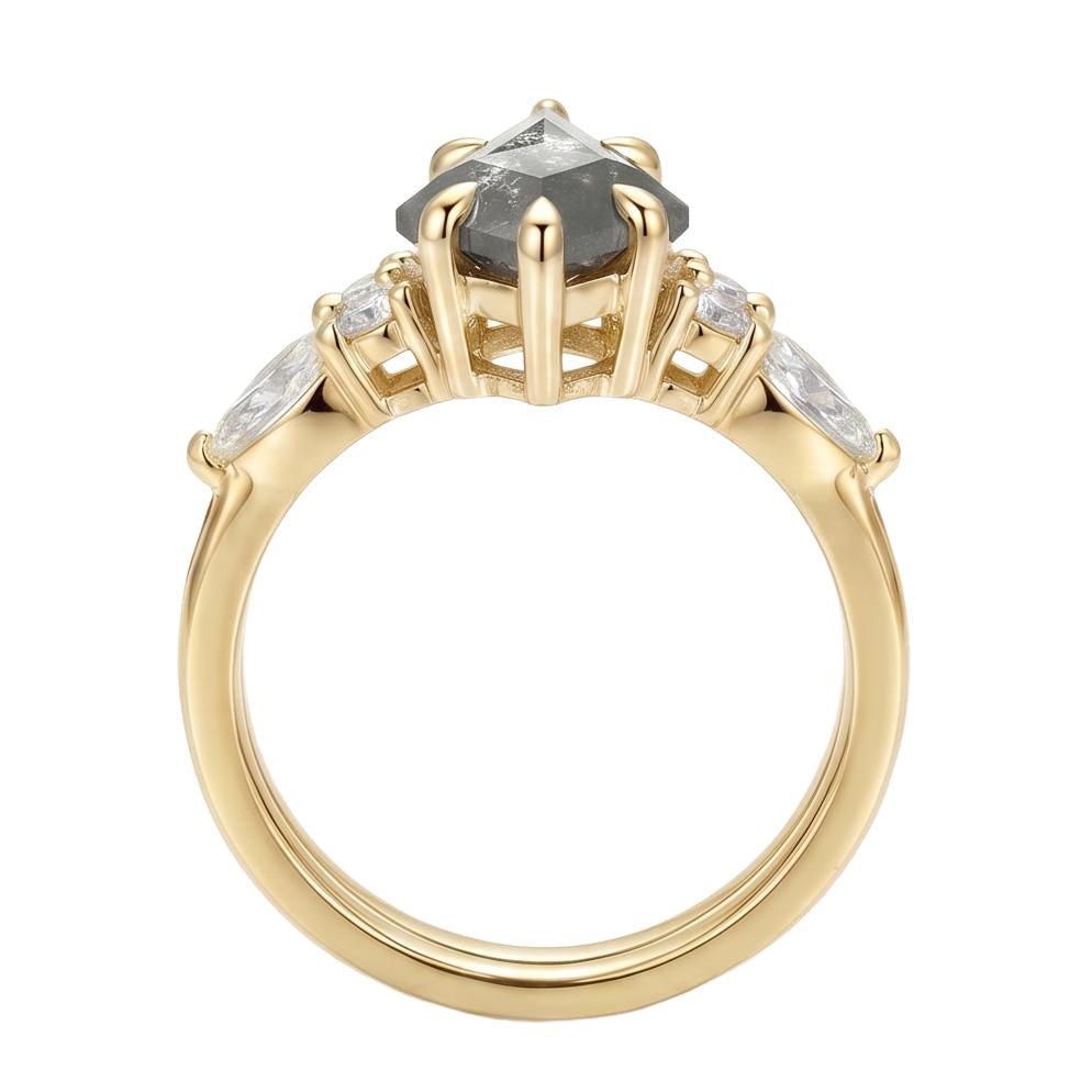 18K Yellow Gold Plated, 10K Solid Yellow Gold
