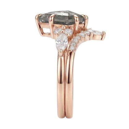 18K Rose Gold Plated, 10K Solid Rose Gold