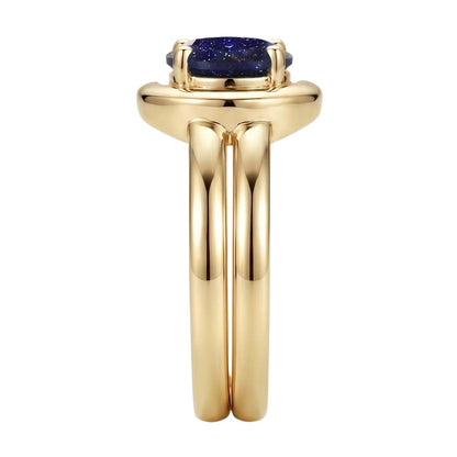 18K Yellow Gold Plated, 10K Solid Yellow Gold