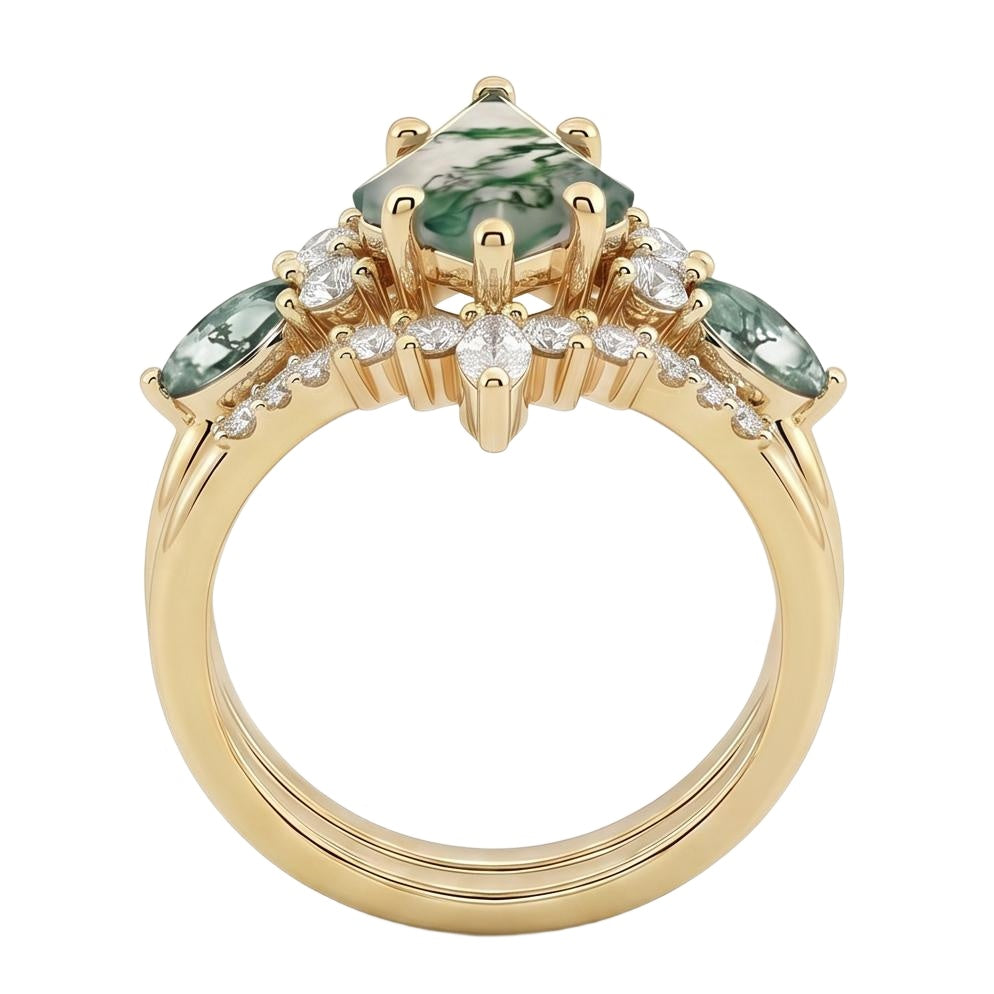 18K Yellow Gold Plated, 10K Solid Yellow Gold