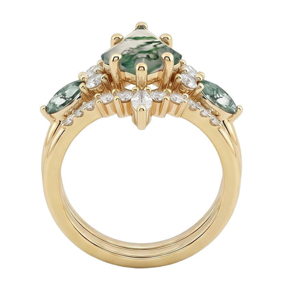 18K Yellow Gold Plated, 10K Solid Yellow Gold