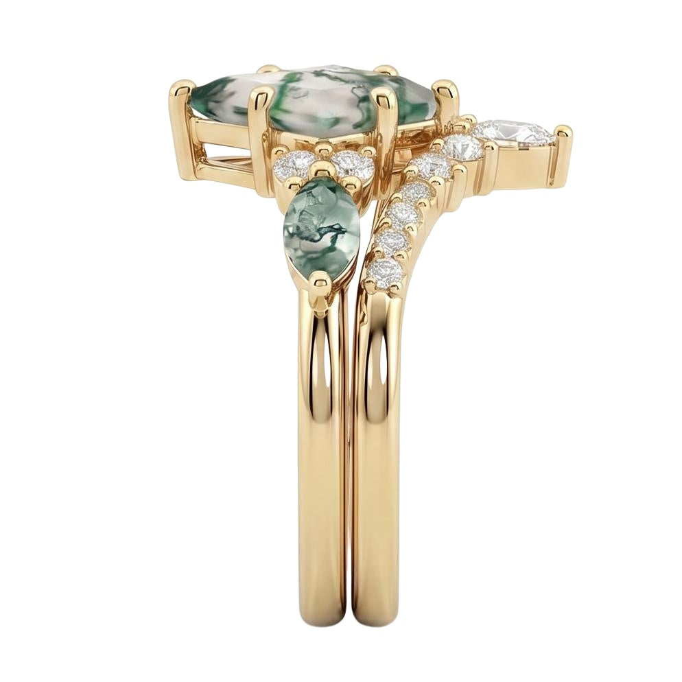 18K Yellow Gold Plated, 10K Solid Yellow Gold