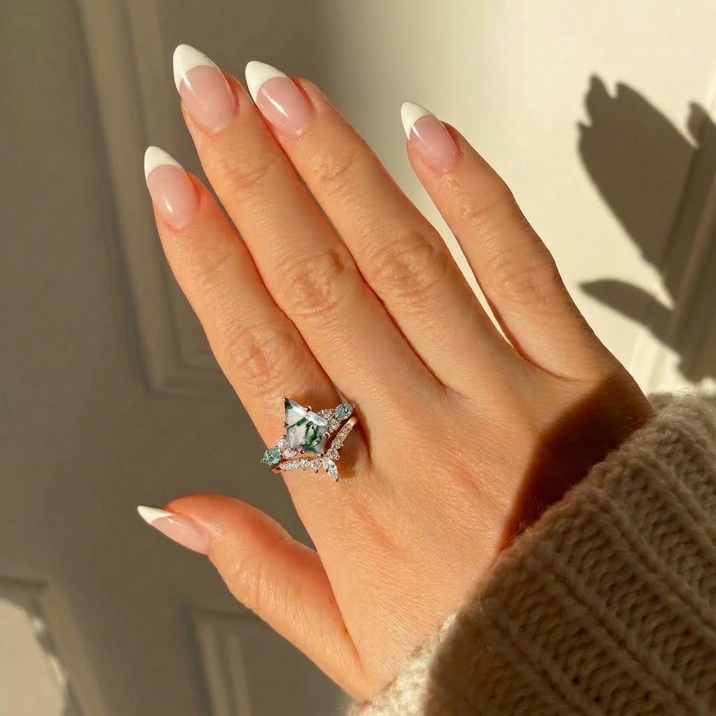 18K Rose Gold Plated, 10K Solid Rose Gold