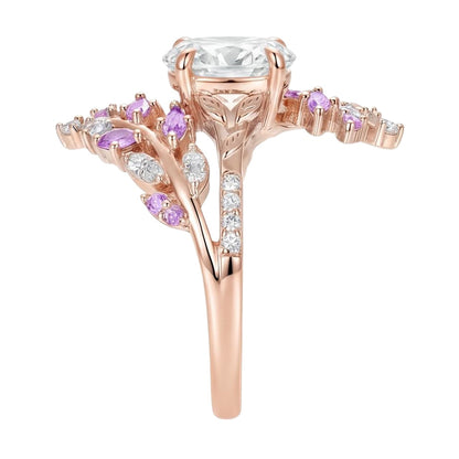 18K Rose Gold Plated, 10K Solid Rose Gold