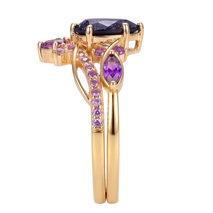 18K Yellow Gold Plated, 10K Solid Yellow Gold