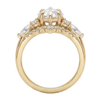 18K Yellow Gold Plated, 10K Solid Yellow Gold