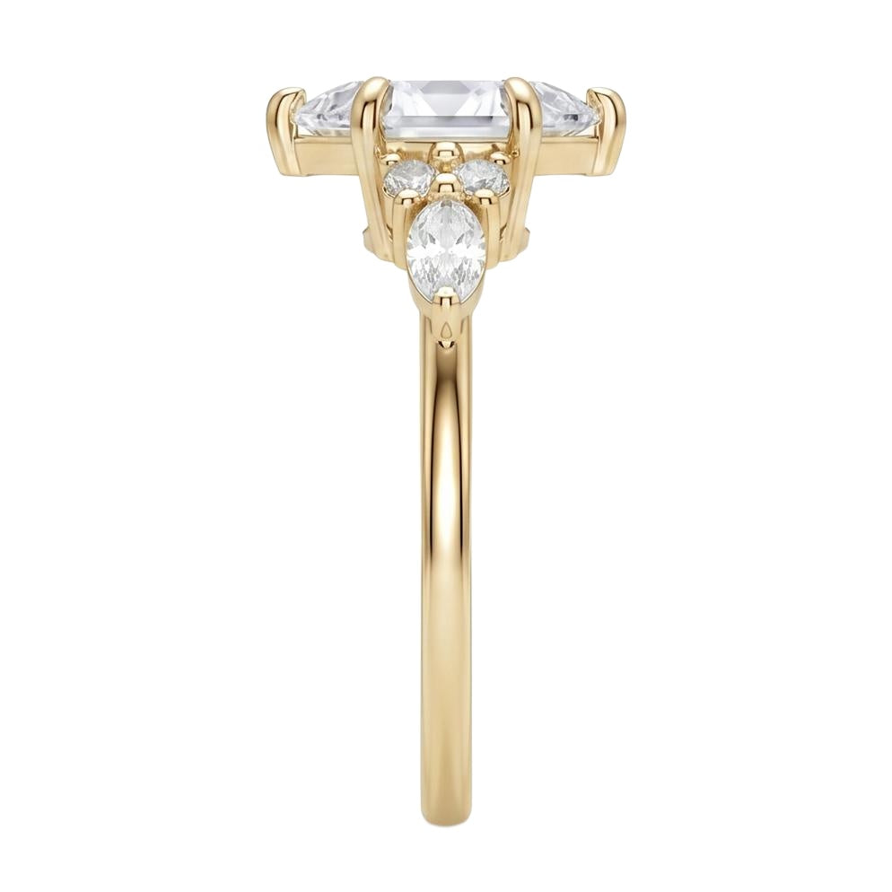 18K Yellow Gold Plated, 10K Solid Yellow Gold