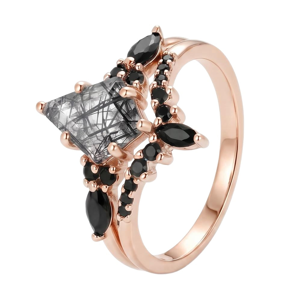 18K Rose Gold Plated, 10K Solid Rose Gold