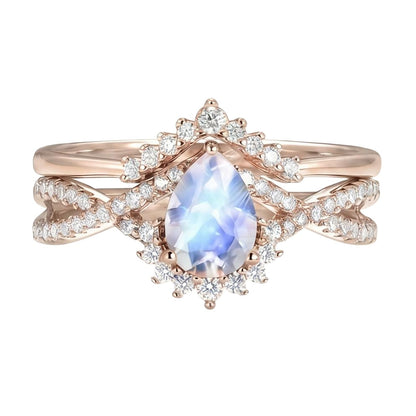 18K Rose Gold Plated, 10K Solid Rose Gold