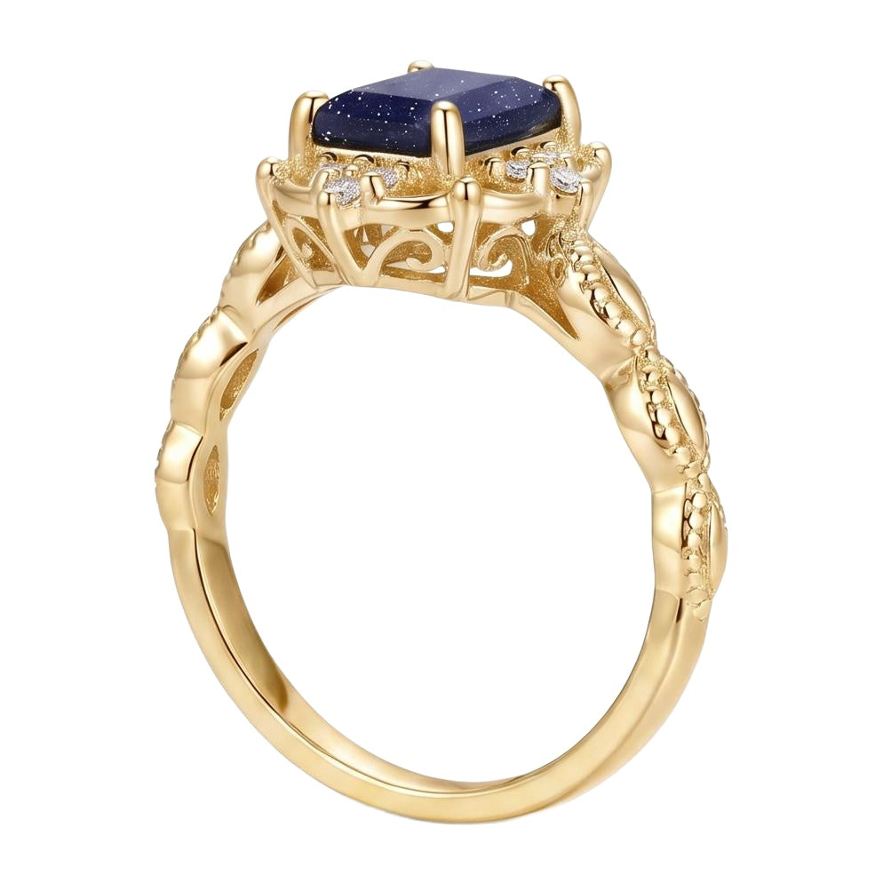 18K Yellow Gold Plated, 10K Solid Yellow Gold