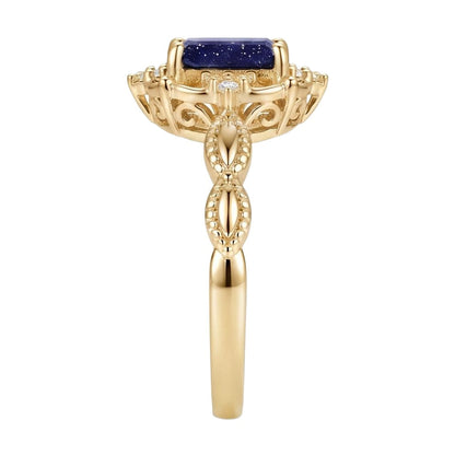18K Yellow Gold Plated, 10K Solid Yellow Gold