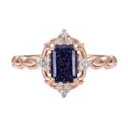 18K Rose Gold Plated, 10K Solid Rose Gold