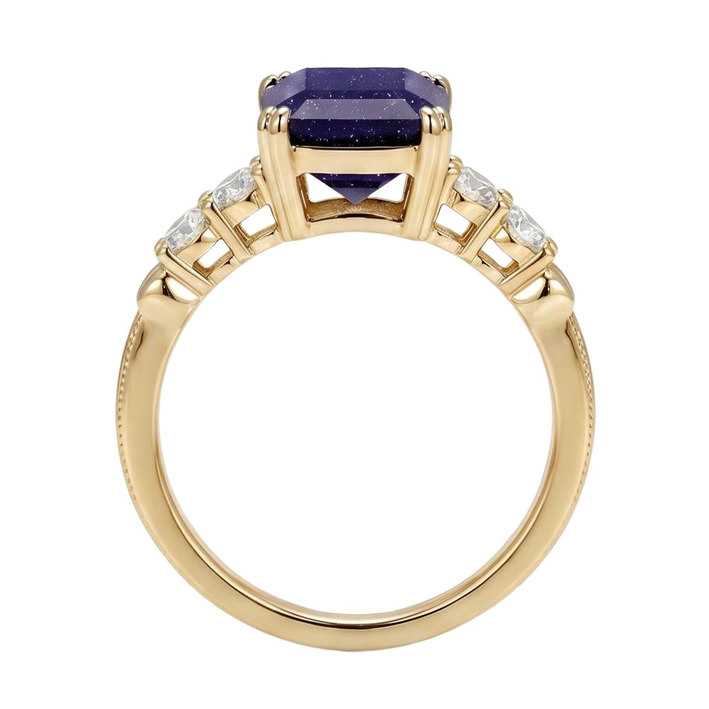 18K Yellow Gold Plated, 10K Solid Yellow Gold