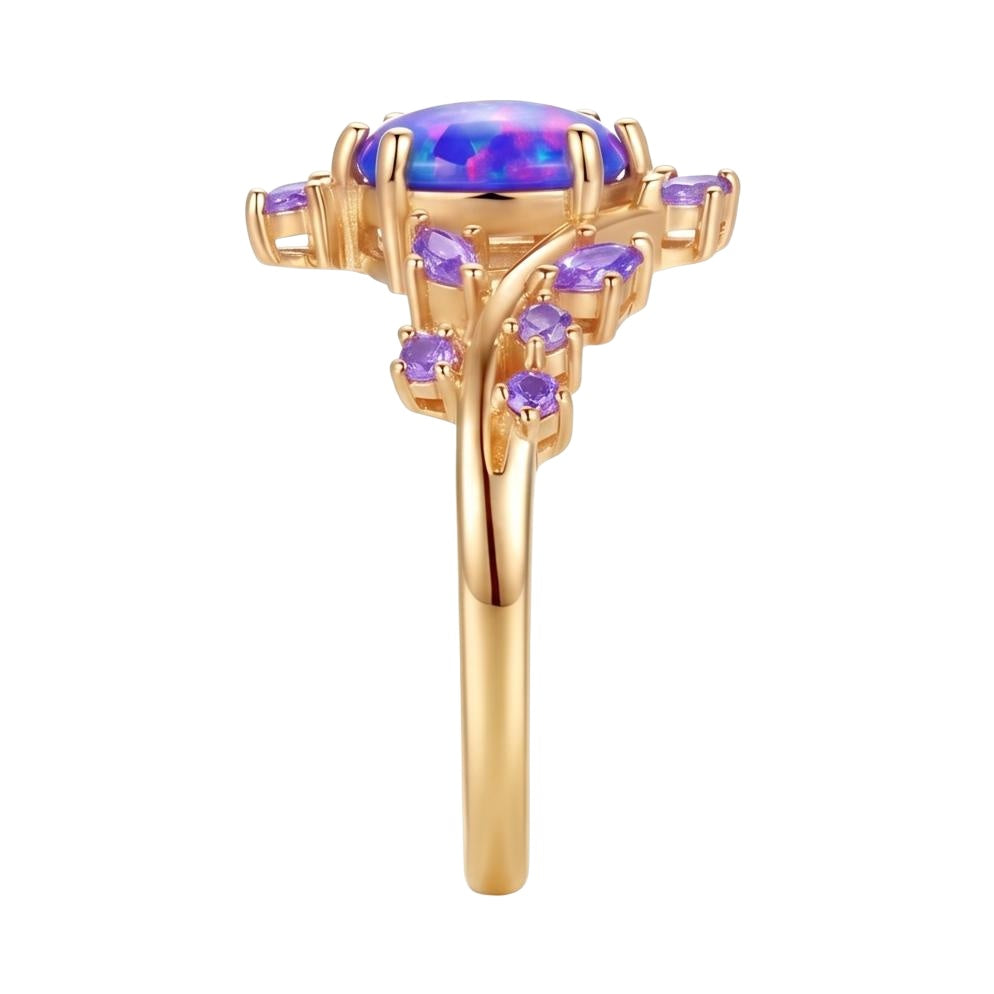 18K Yellow Gold Plated, 10K Solid Yellow Gold
