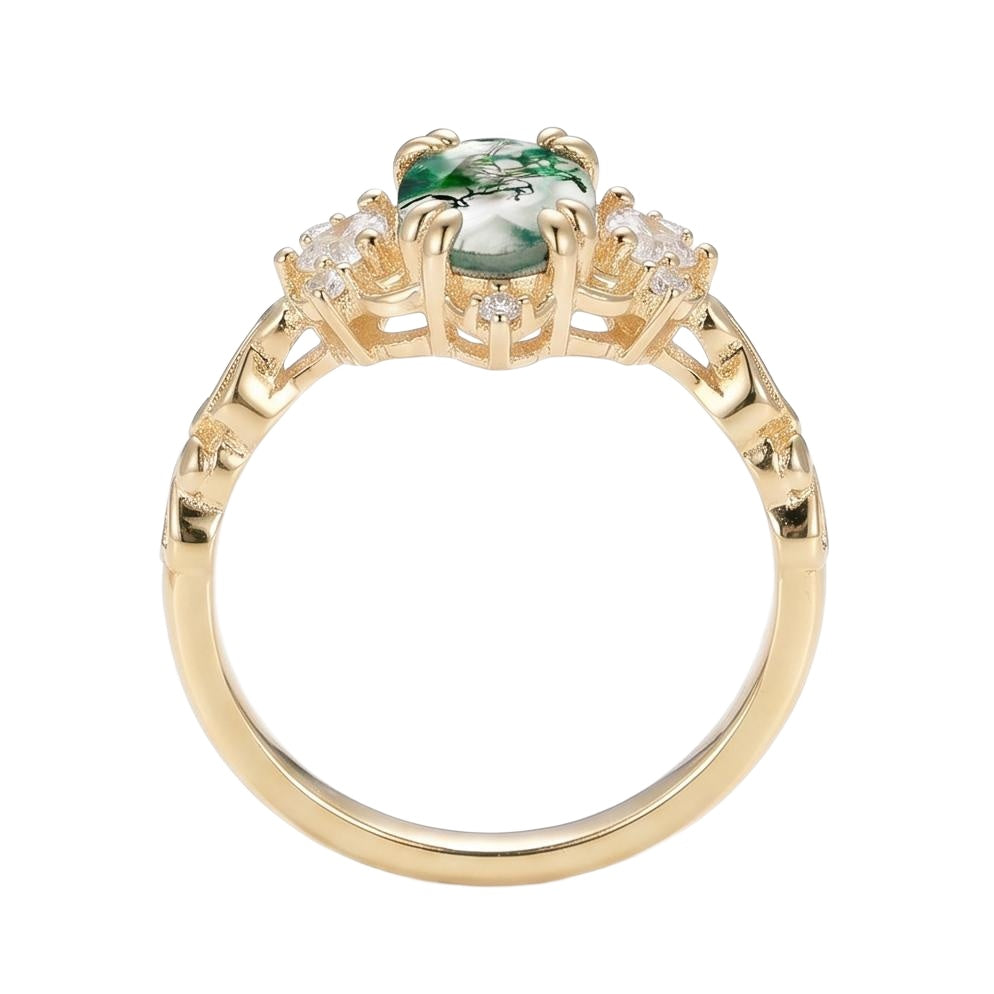 18K Yellow Gold Plated, 10K Solid Yellow Gold