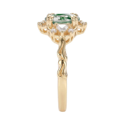 18K Yellow Gold Plated, 10K Solid Yellow Gold