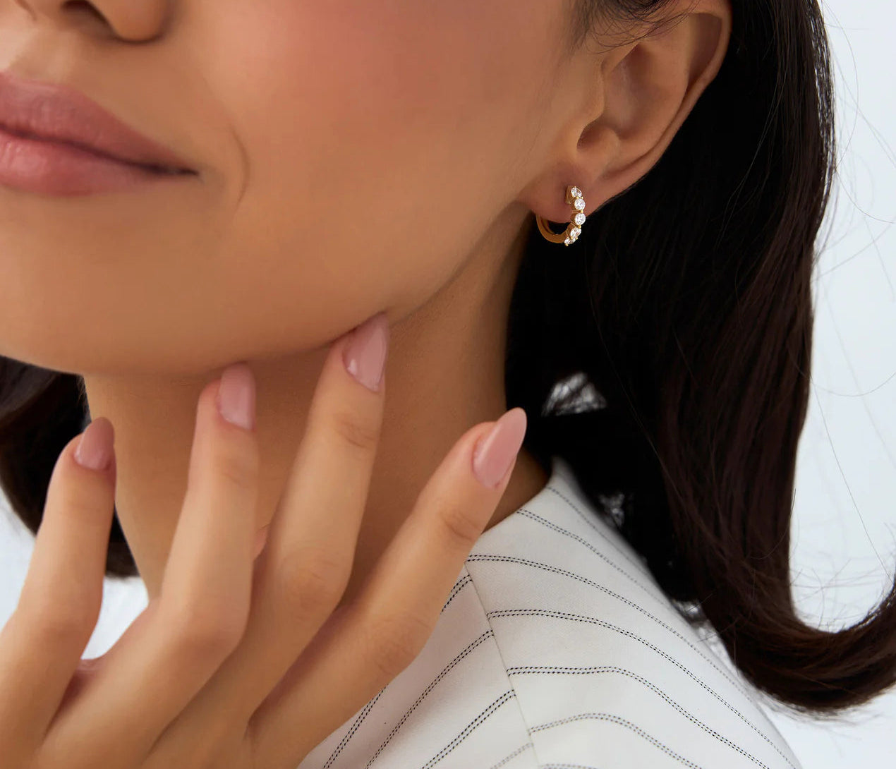Natural Diamond Studs | 18K Yellow Gold Earrings | Round Brilliant Cut | Gift for Women | Luxury Engagement & Wedding Jewelry