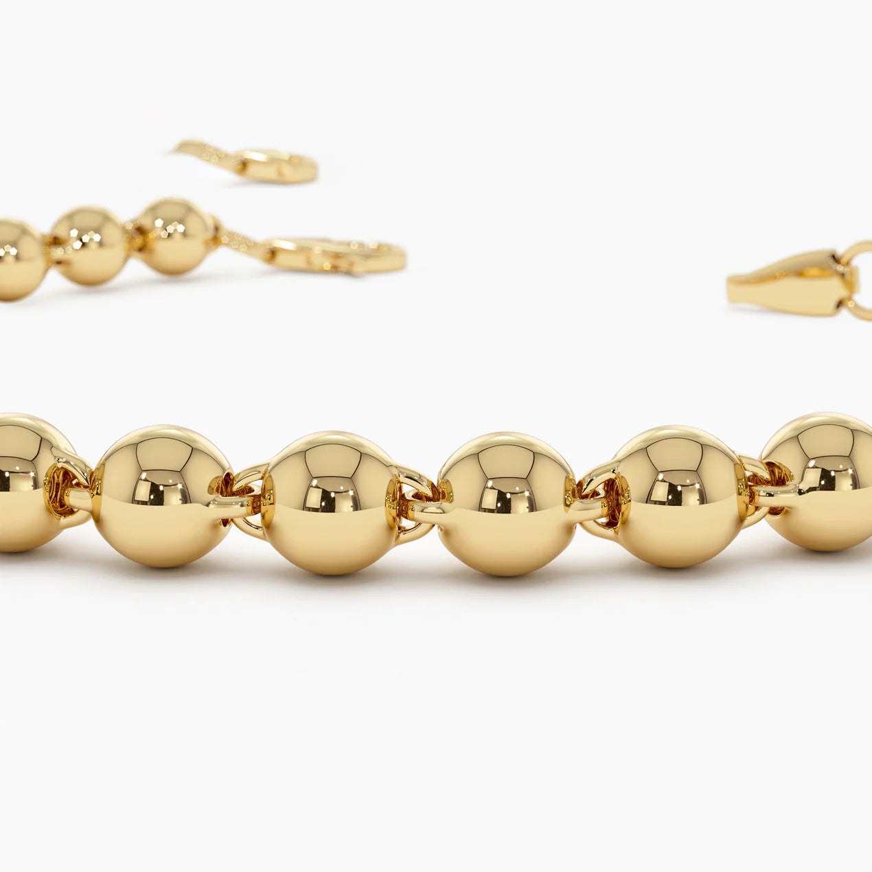 Trendy 18k Gold Geometric Bracelets for Women | High-quality 18k Gold, Charm Bracelets | Elegant Women's Jewelry