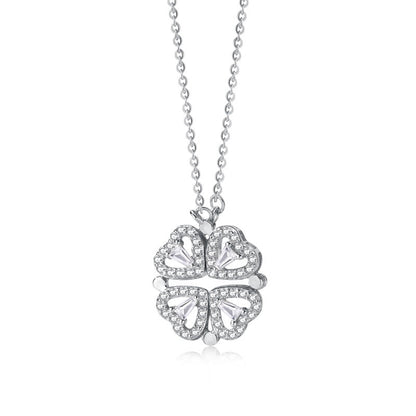 Luminwen Round Moissanite Pendant Necklace