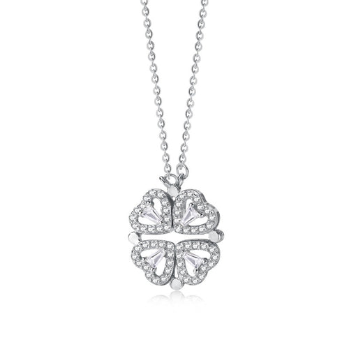 Luminwen Round Moissanite Pendant Necklace