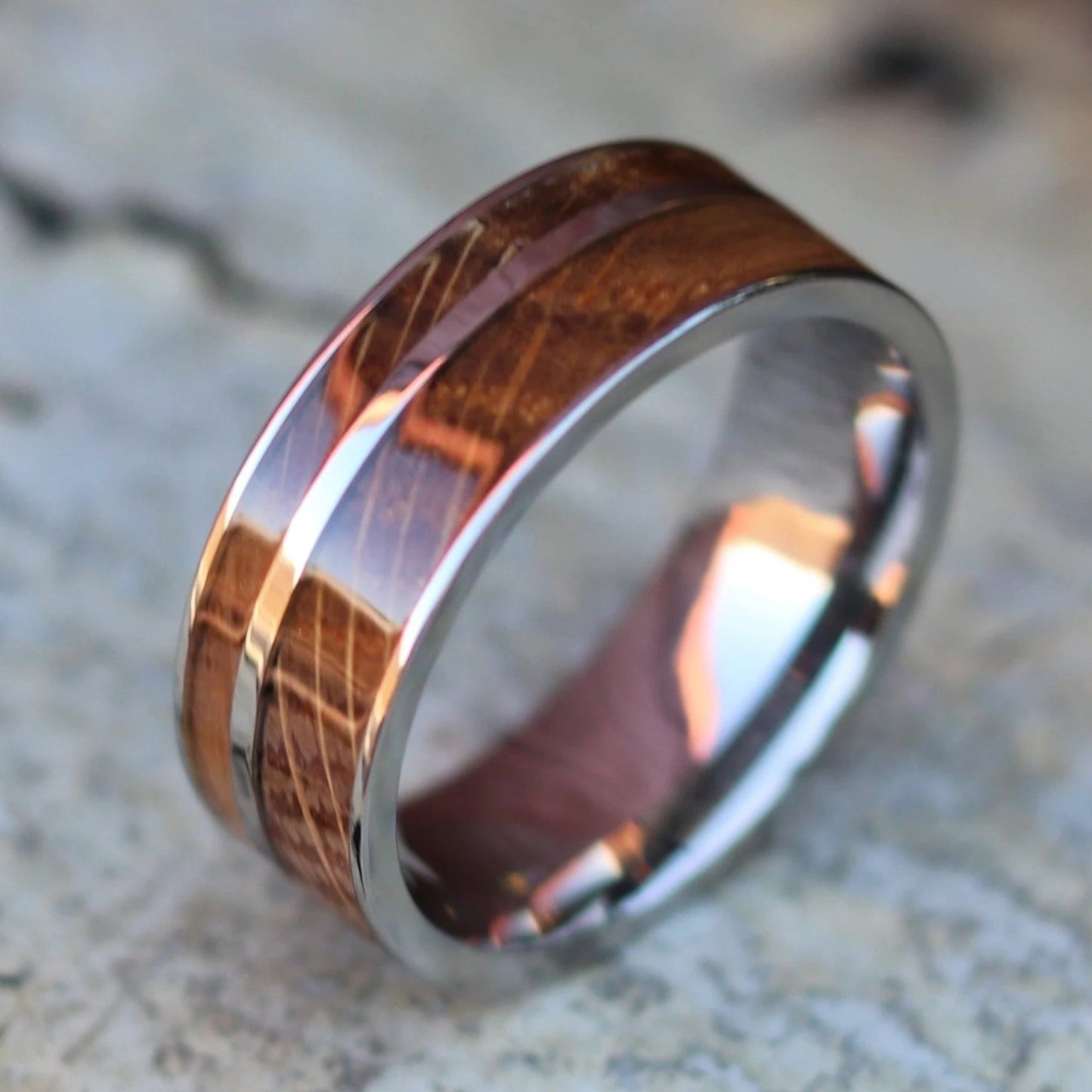 Nyrelwen Band in Titanium