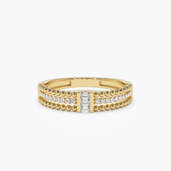 Calaelria 0.2 Carat Moissanite Band