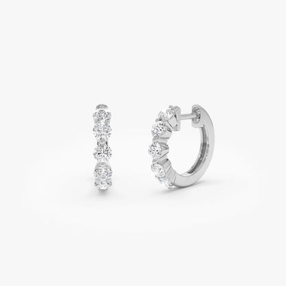 Viraoeva 0.8 Carat Moissanite Earrings