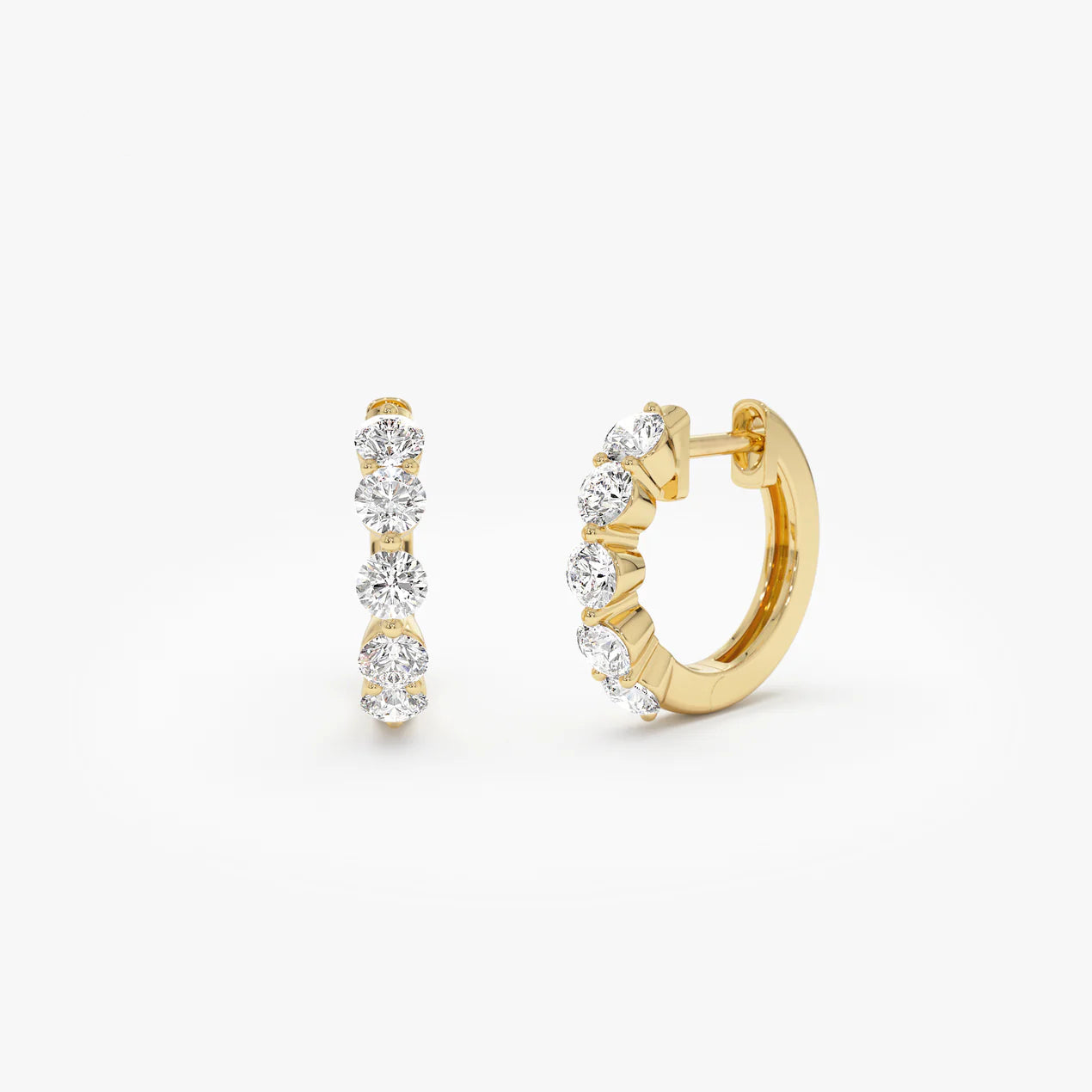 Viraoeva 0.8 Carat Moissanite Earrings