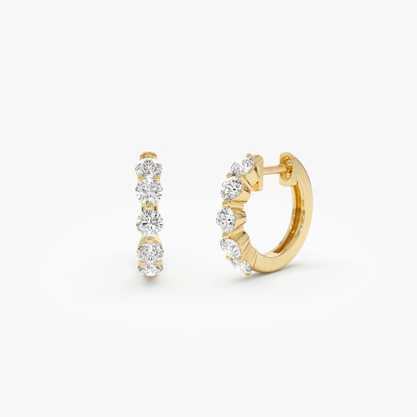 Viraoeva 0.8 Carat Moissanite Earrings