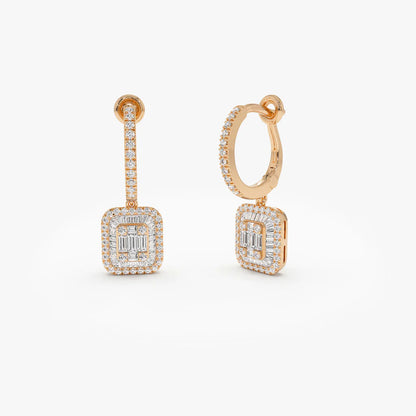 Oliaisnia 1.5 Carat Moissanite Earrings