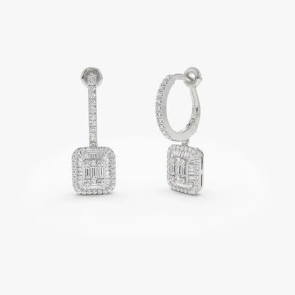 Oliaisnia 1.5 Carat Moissanite Earrings