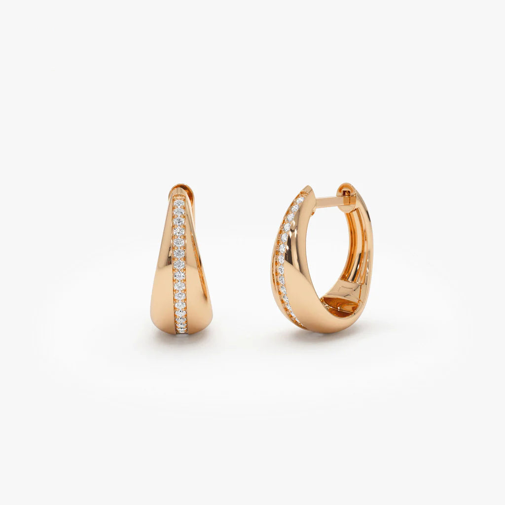 Renaousia 0.3 Carat Moissanite Earrings