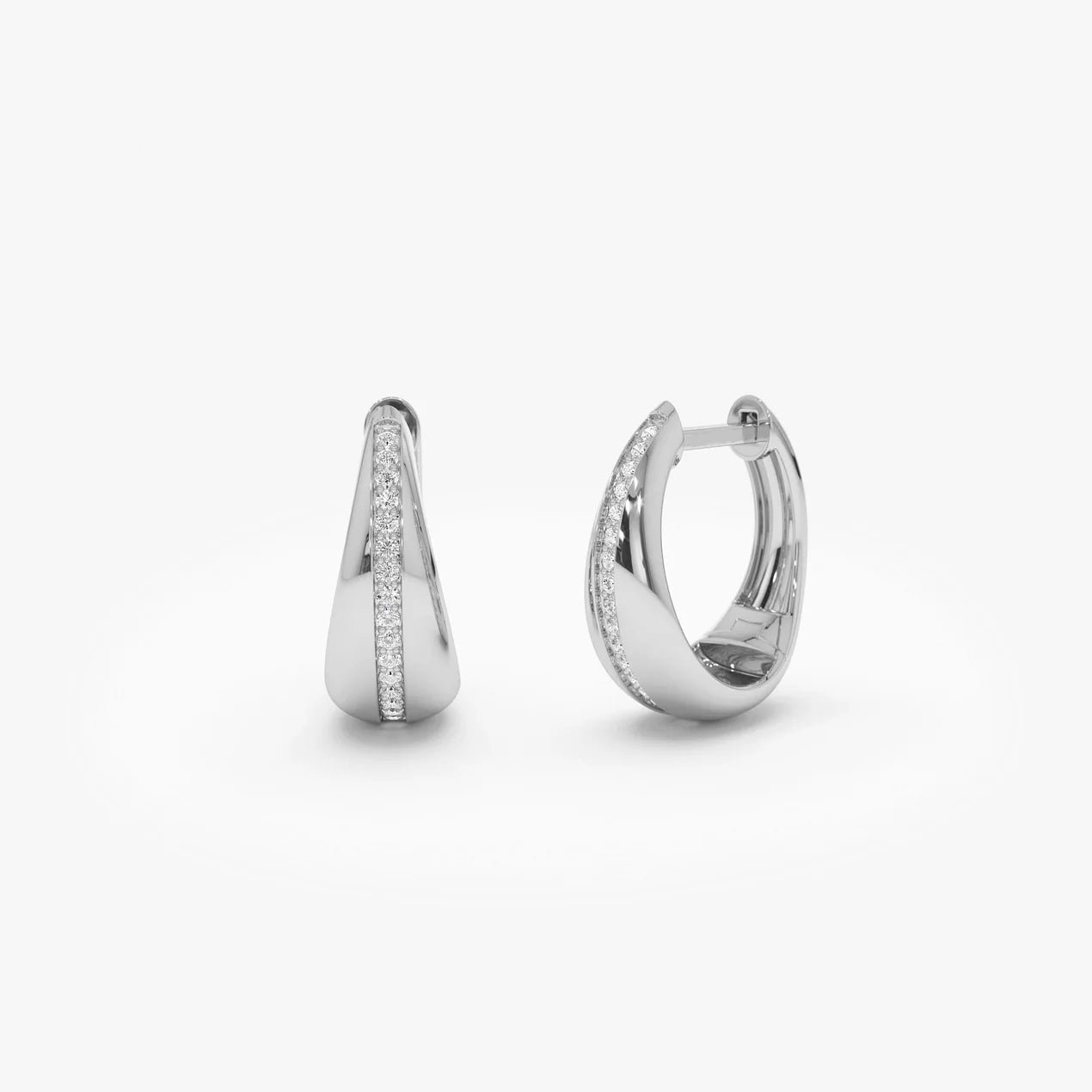 Renaousia 0.3 Carat Moissanite Earrings