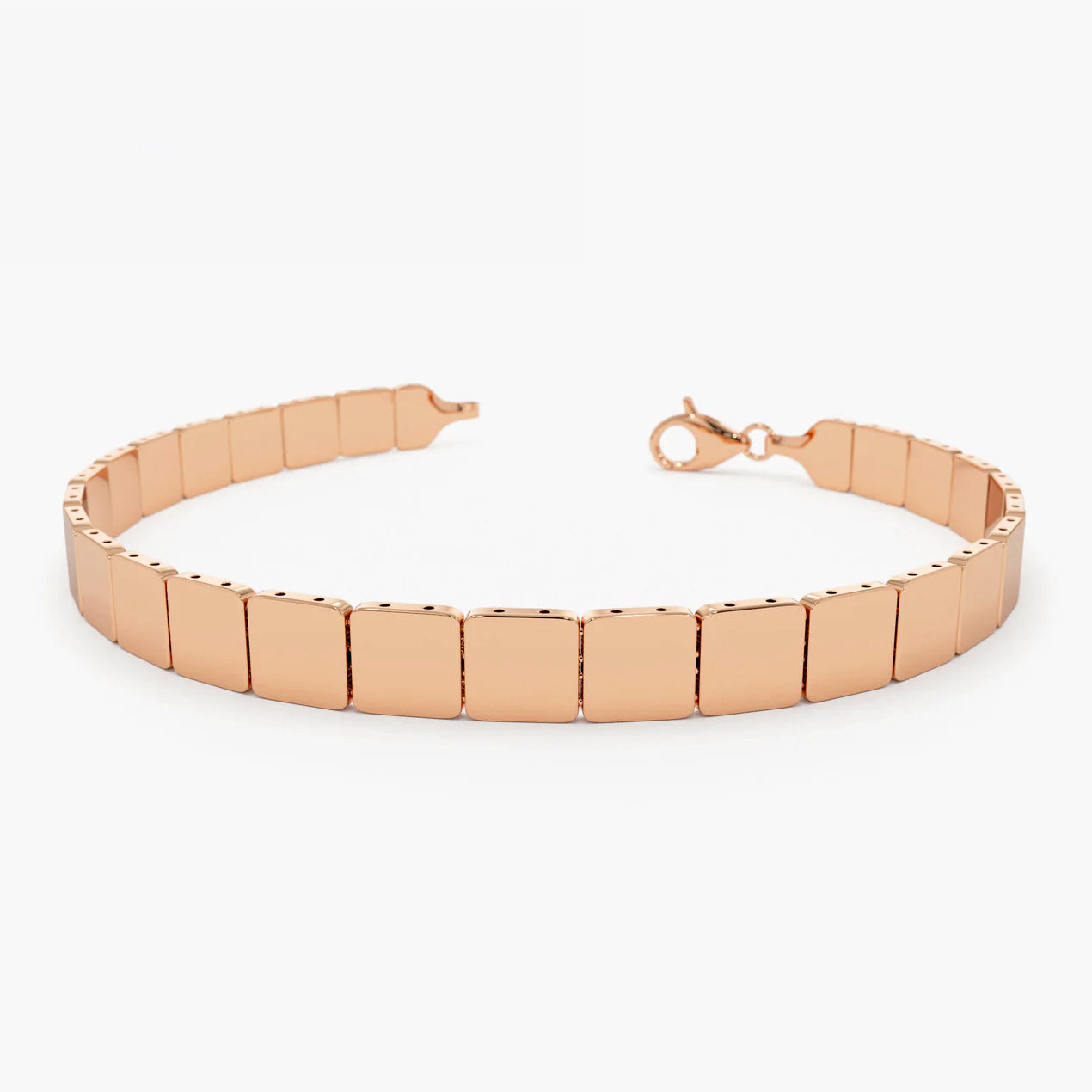 Fallien Square Link Stacking Bracelet