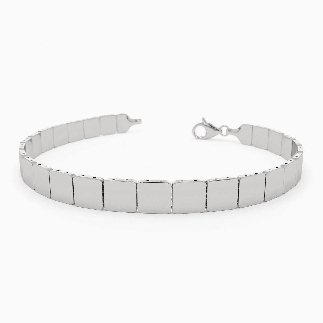 Fallien Square Link Stacking Bracelet