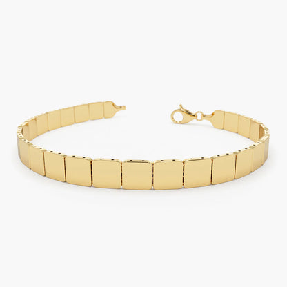 Fallien Square Link Stacking Bracelet
