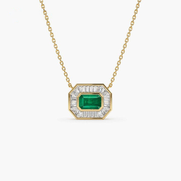 Albaaeeva 1.5 Carat Moissanite Necklace