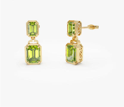 Perlaella 2 Carat Moissanite Earrings