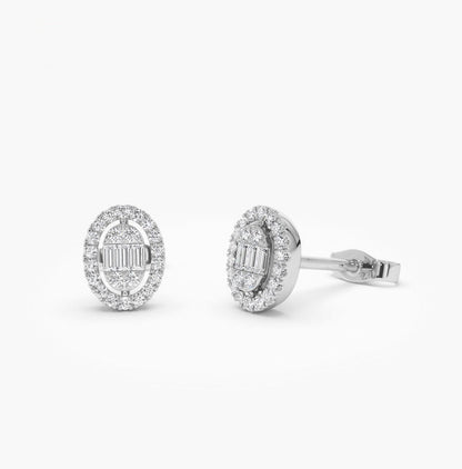 Morauara 0.2 Carat Moissanite Earrings
