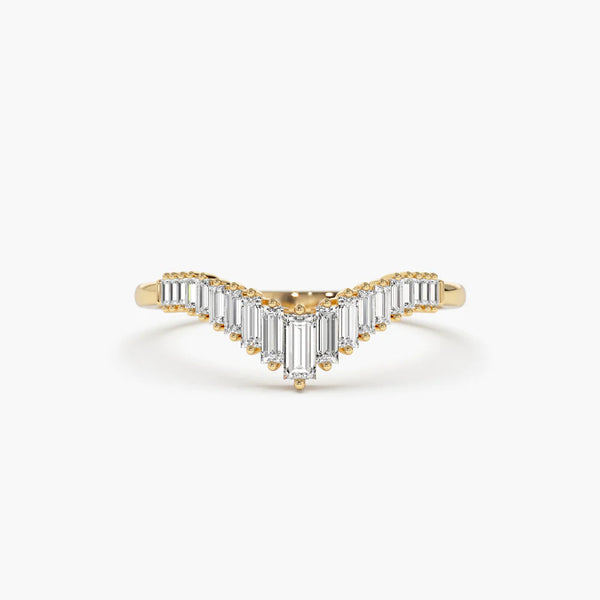 Neraufa 0.5 Carat Moissanite Band