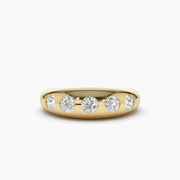 Mira 0.3 Carat Moissanite Band