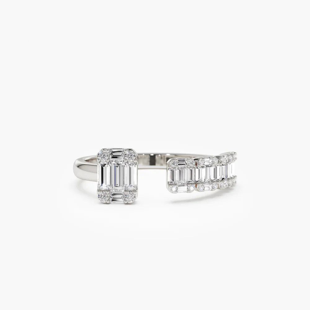 Amausria 1.2 Carat Moissanite Ring