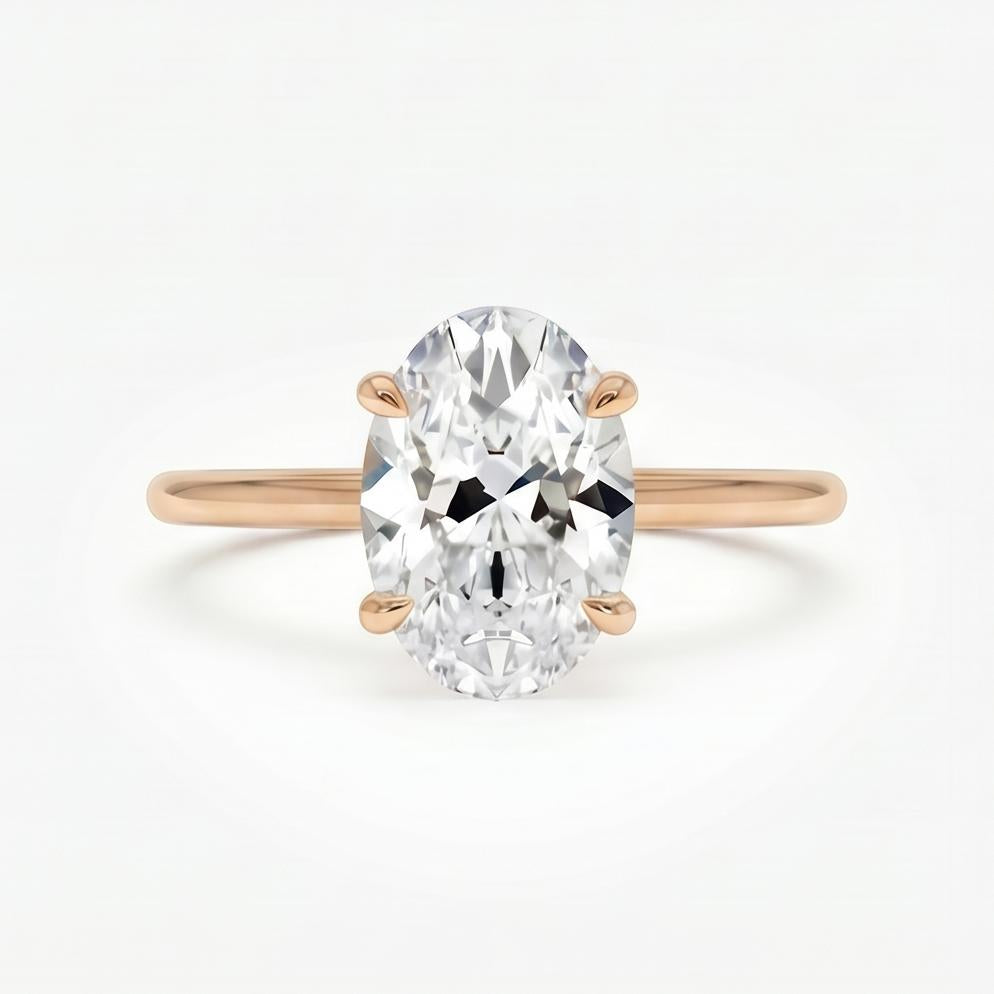 Velaoa 1.2 Carat Moissanite Ring