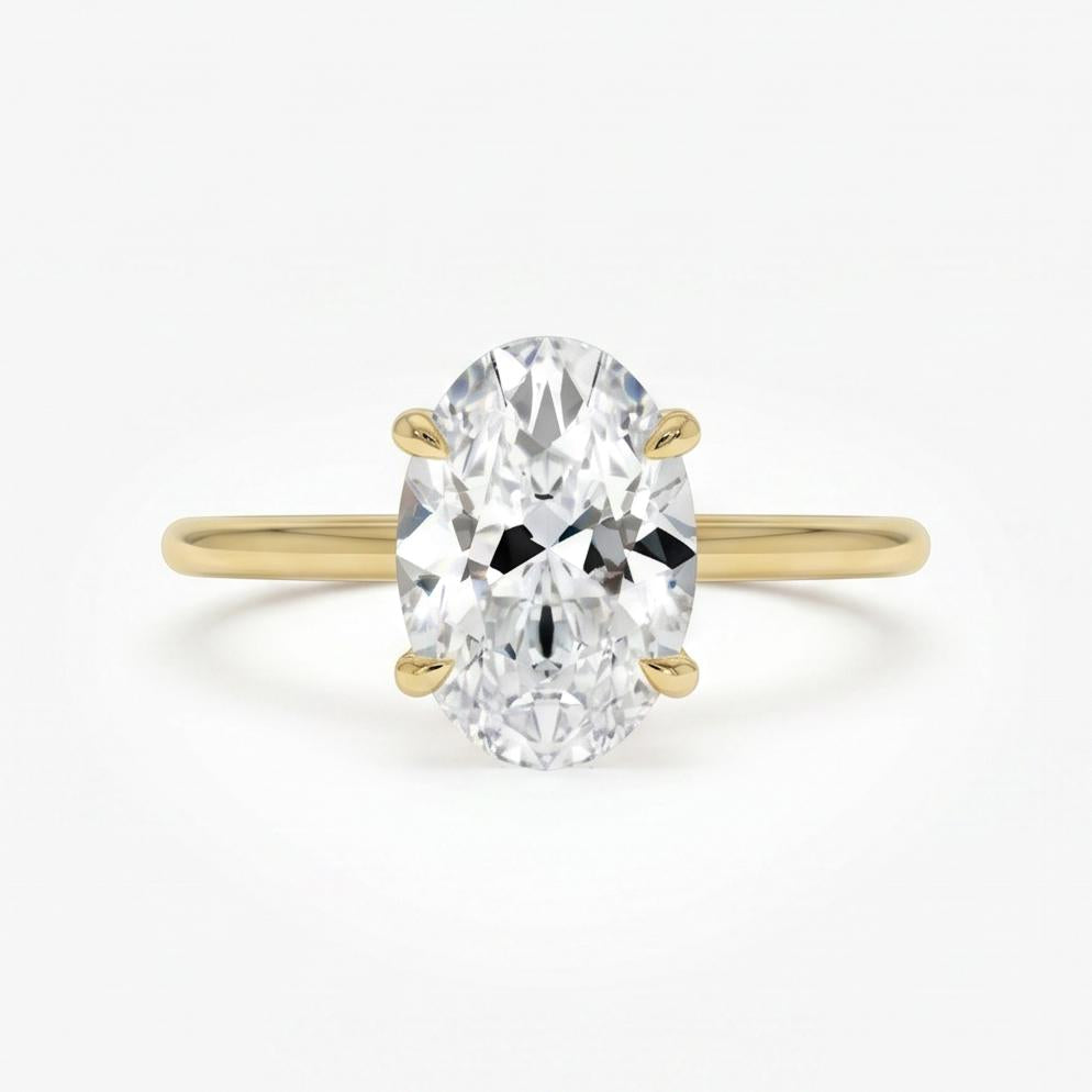 Velaoa 1.2 Carat Moissanite Ring