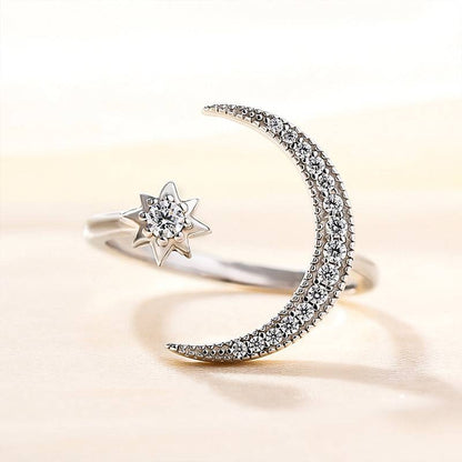 Oraviel 0.3 Carat Round Brilliant Stackable Moissanite Ring